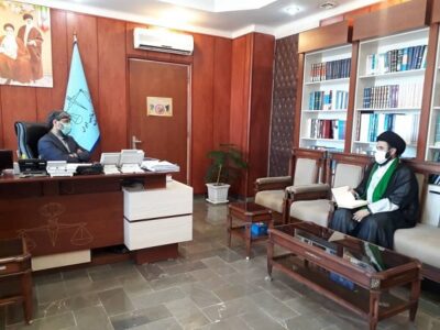 دیدار دبیر ستاد احیاء امر به معروف و نهی از منکر استان اردبیل با رئیس کل دادگستری+شرح گفتگو