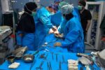 جراحی بسیار نادر و سخت بیماری «سندروم فندق‌شکن» توسط پزشکان اردبیلی