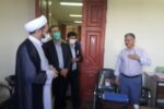 بازدید سرزده رئیس کل دادگستری استان از محاکم و شعبات قضایی