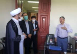 بازدید سرزده رئیس کل دادگستری استان از محاکم و شعبات قضایی