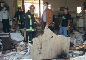 ۱کشته و ۵ مصدوم بر اثر انفجار گاز در دانش آباد اردبیل