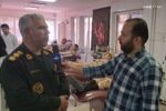 سربازان تیپ ۳۷ سپاه اردبیل خون اهدائ کردند