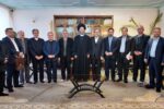 نشست بررسی حقابه مغان بین آیت الله عاملی و فرستاده استاندار تبریز