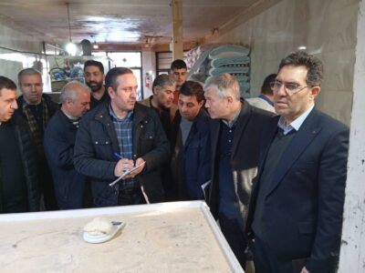 بازدید تیمی فرماندار اردبیل از نانوایی های شهر