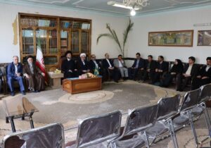 دیدار مسئولان قضائی اردبیل با آیت الله عاملی