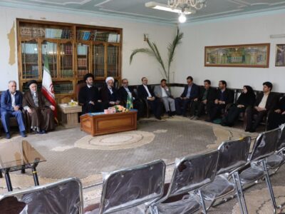 دیدار مسئولان قضائی اردبیل با آیت الله عاملی