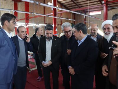 بازدید استاندار اردبیل از شهرک صنعتی