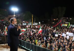 سخنرانی دادستان مرکز استان اردبیل در جمع جانفدایان اردبیل