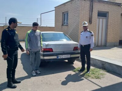دستگیری سارق خودرو در مسیر خلخال