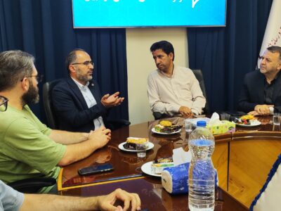 گزارش تصویری/حضور ودود جوادی مدیرعامل شرکت مخابرات استان اردبیل در خانه مطبوعات